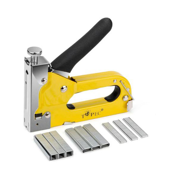 Staple Gun Tugas Berat dengan 900 Staples